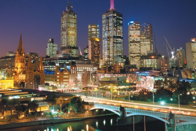 Melbourne - A place full of shimmering and romantic lights