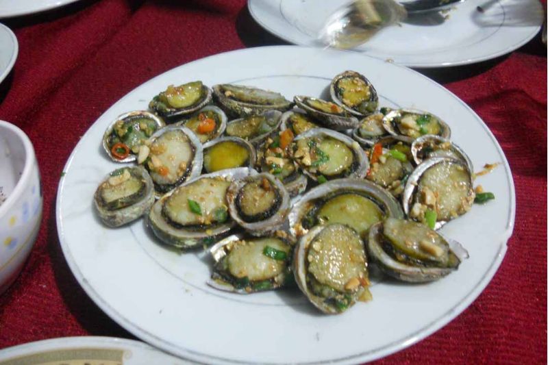 Cu Lao Cham Abalone - The food is very popular with tourists