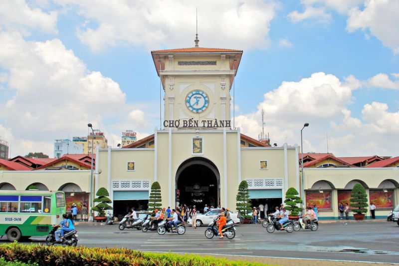 Ben Thanh Market - famous destination in Saigon
