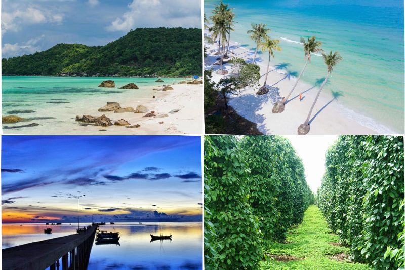 Visitors can explore destinations near Dinh Cau such as: Ong Lang beach, Sao beach, Ham Ninh fishing village, Phu Quoc pepper garden...