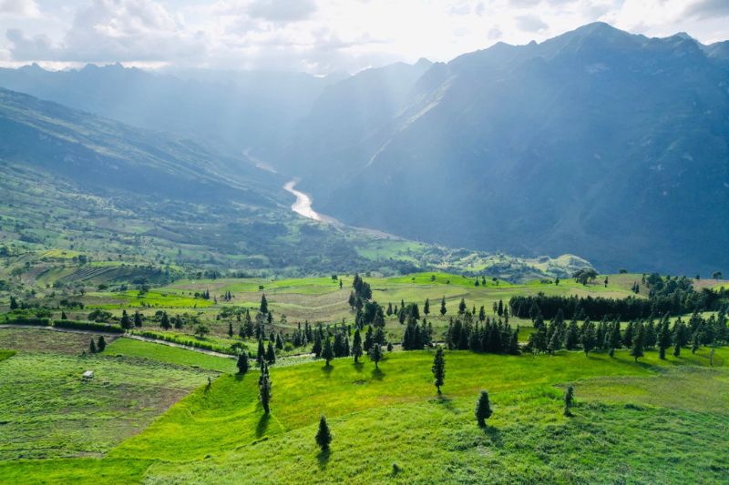 Each season, Suoi Thau steppe brings a different impressive landscape picture