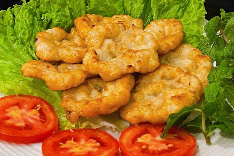 Fried squid - a specialty of Ha Long and Quang Ninh, tourists should try once