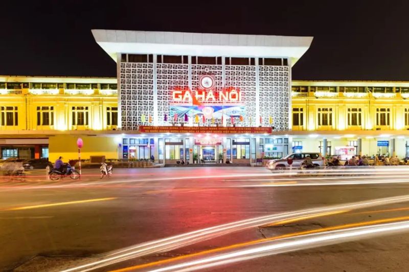 Hanoi Railway Station - a unique architectural feature of the French colonial period