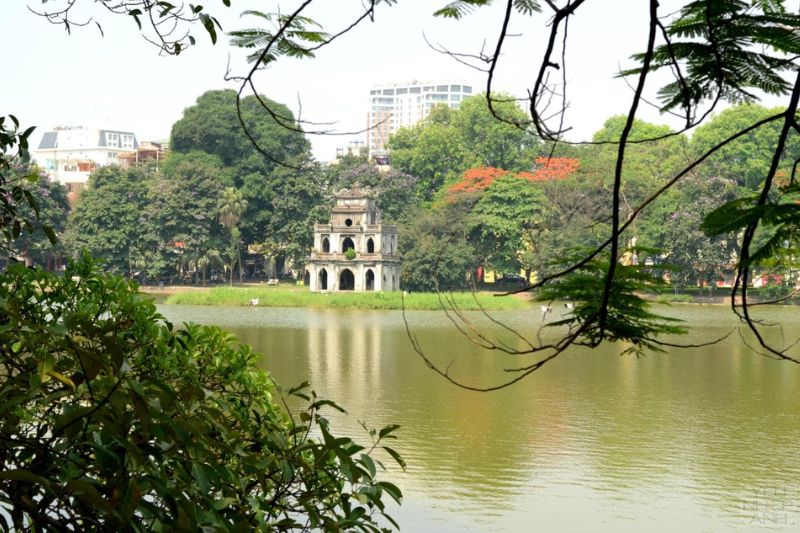 Guom Lake - an ancient feature in the heart of Hanoi