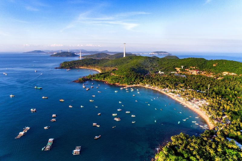 The North of Phu Quoc Island has many destinations attracting a large number of tourists