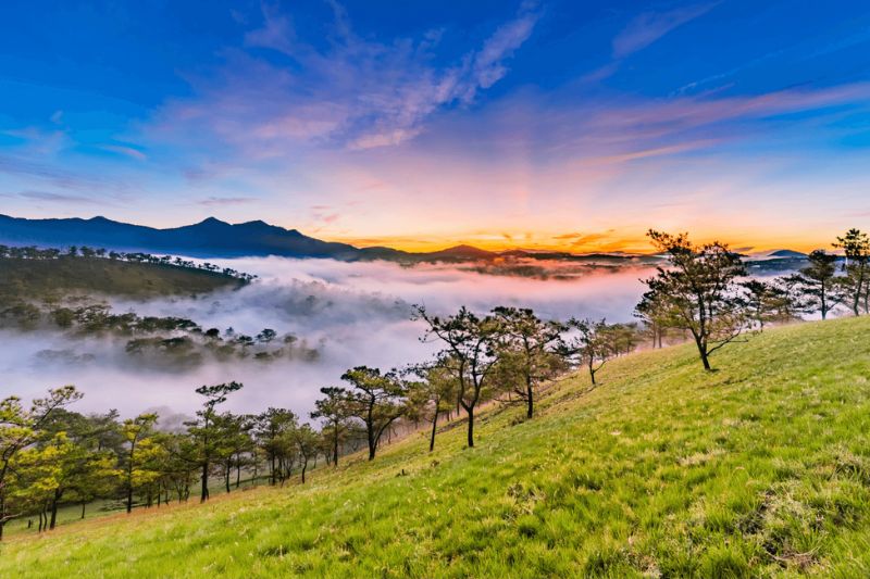 One of the indispensable destinations for people who like quiet is Da Lat