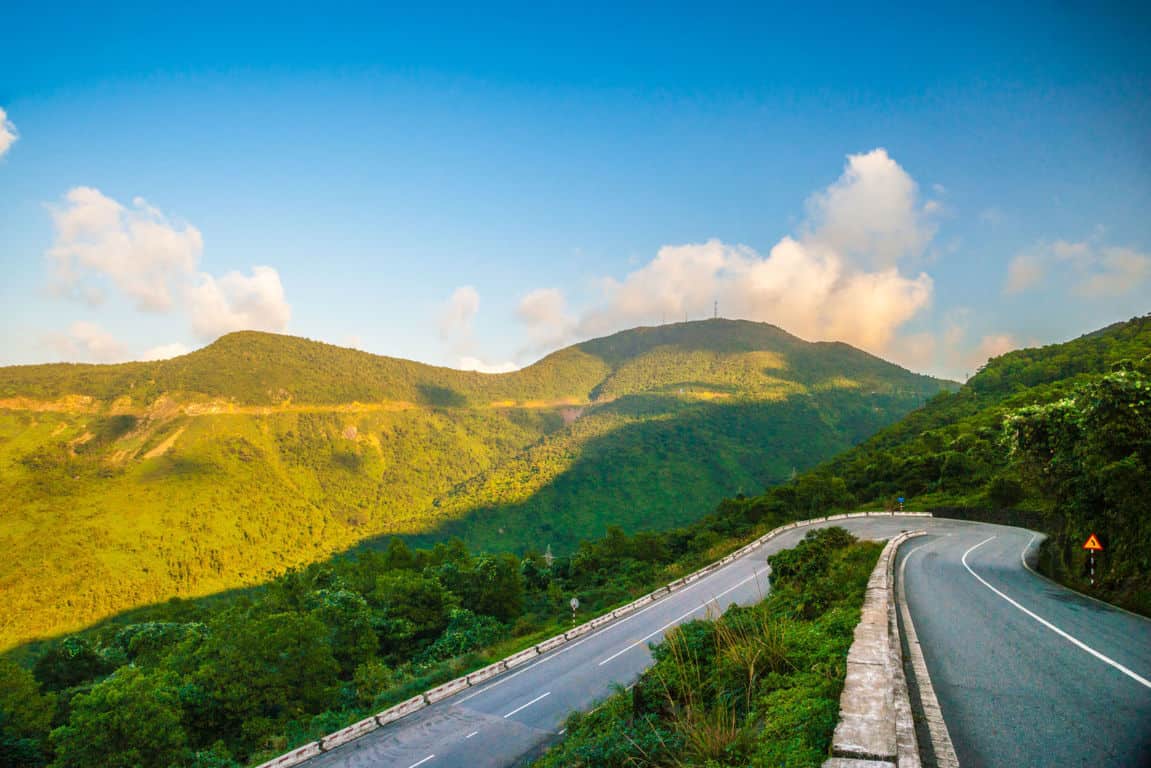 Hai Van pass is considered as one of the most beautiful mountain passes in the world
